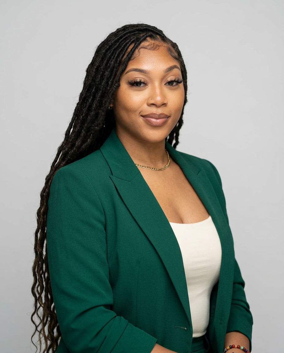 Professional portrait of Ahmera Smith of Crown’d & Capital